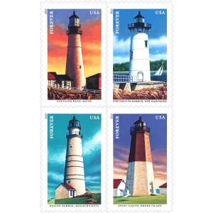 Mid Atlantic Lighthouses Forever Stamps