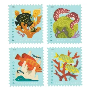 Coral Reefs Postcard Forever Stamps