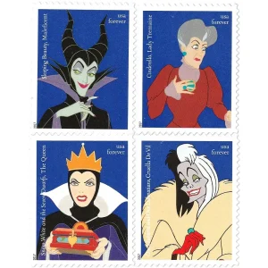 Disney Villains Forever Stamps